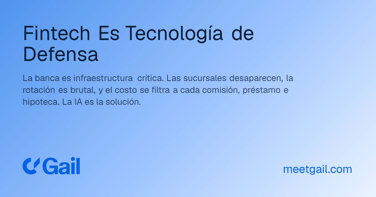 Fintech Es Tecnología de Defensa