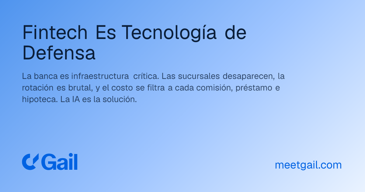 Fintech Es Tecnología de Defensa