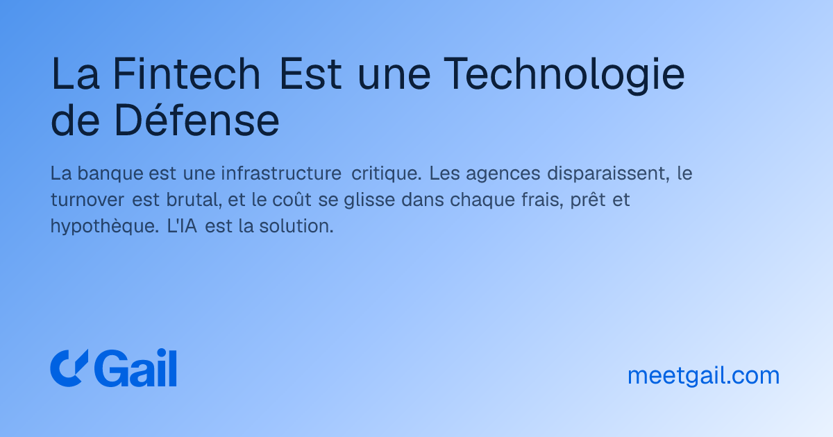 La Fintech Est une Technologie de Défense